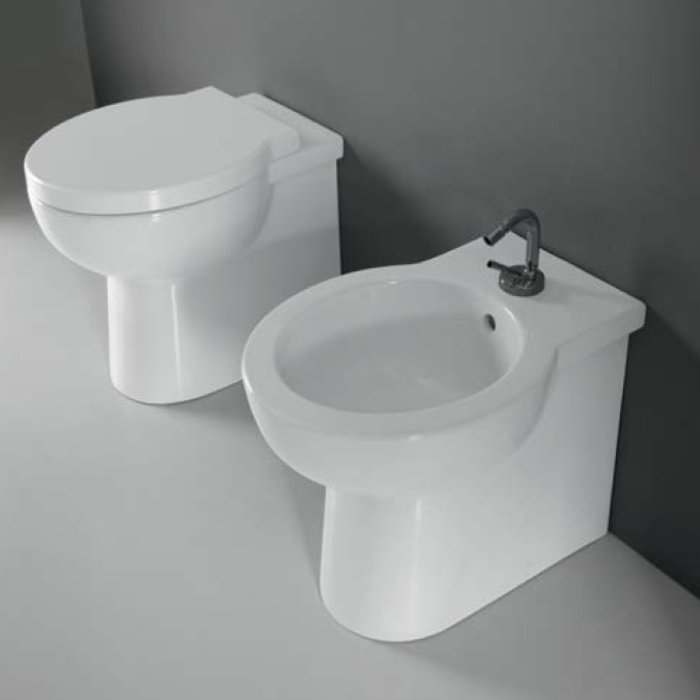 Sanitari Bagno Easy Bath Water Bidet E Copriwater Installazione Filo Muro Edilcaputo Negozio